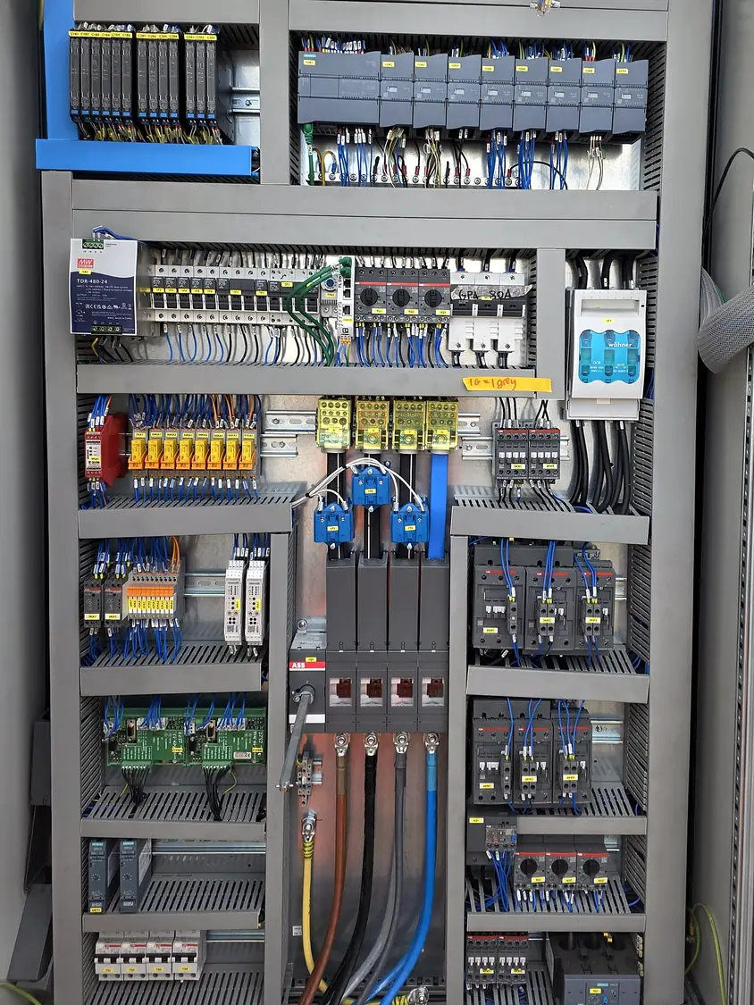 Control panel wiring · HyMarnham Power